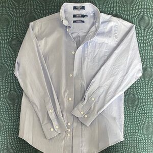 IZOD Men's Sky Blue Casual Button-Down Shirt